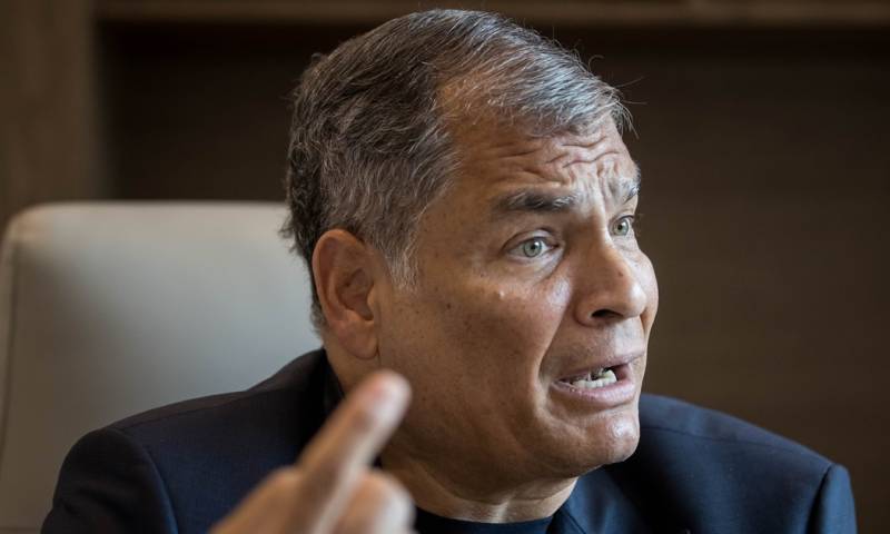 Rafael Correa tiene asilo político en Bélgica con la condición de refugiado / Foto: EFE