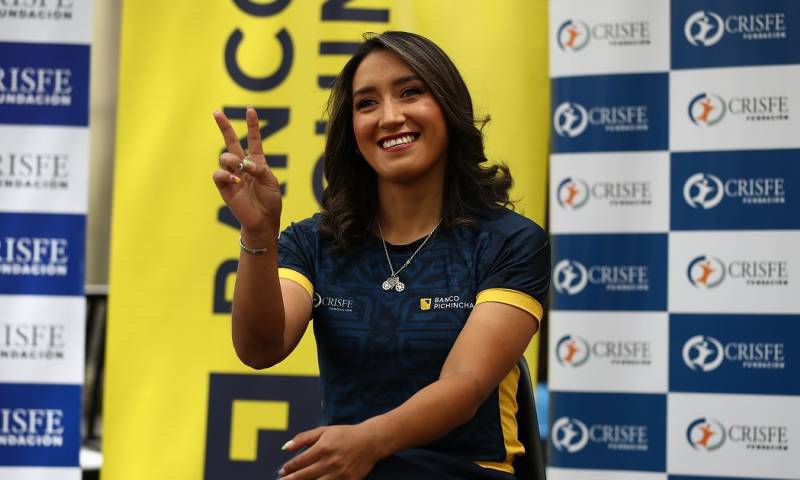 Núñez, natural de la ciudad andina de Riobamba, anticipó que el Mundial de Glasgow se encontrará con la élite del ciclismo mundial / Foto: EFE