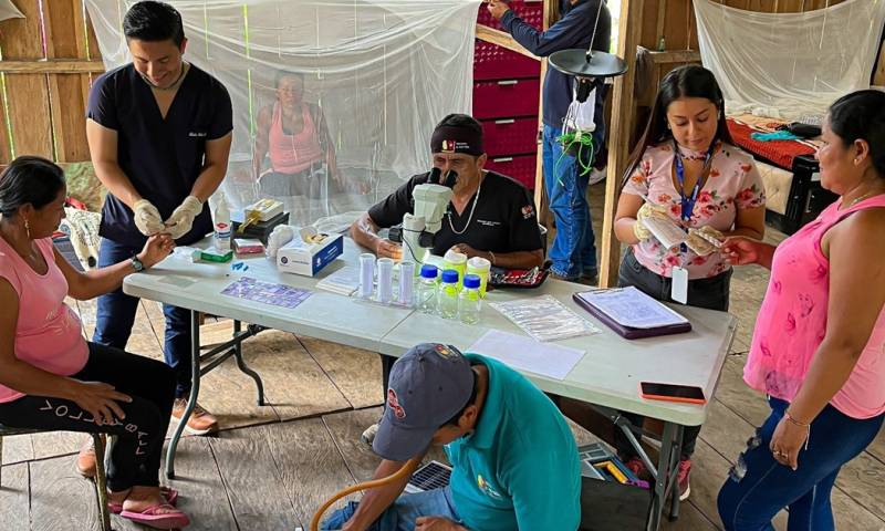 Pastaza y Esmeraldas son las provincias más afectadas por la malaria / Foto: cortesía Ministerio de Salud