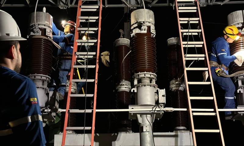 Los trabajos de mantenimiento eléctrico se llevaron a cabo a nivel nacional / Foto: cortesía Ministerio de Energía