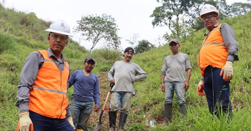 El proyecto minero Curipamba está ubicado en la provincia de Bolívar / Foto: cortesía Curimining