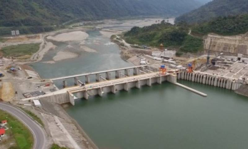 Coca Codo Sinclair registra varios problemas como fisuras y la erosión regresiva del río Coca / Foto: cortesía