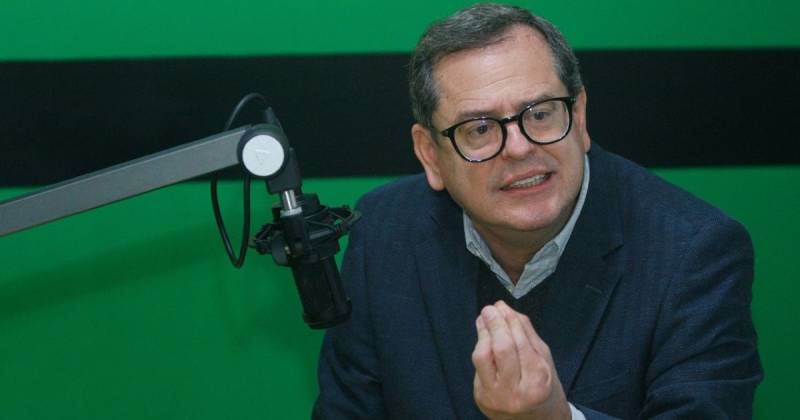 Fue candidato a la vicepresidencia en 2020 junto a Andrés Arauz / Foto: cortesía Carlos Rabascall