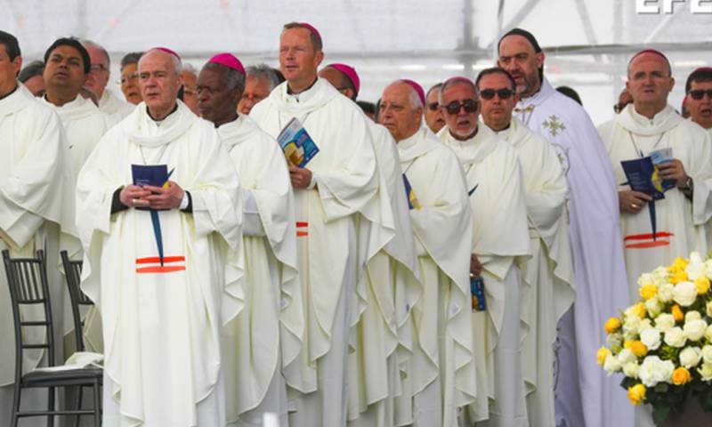 La ceremonia inaugural también fue escenario de la primera comunión de 1.700 niños / Foto: EFE