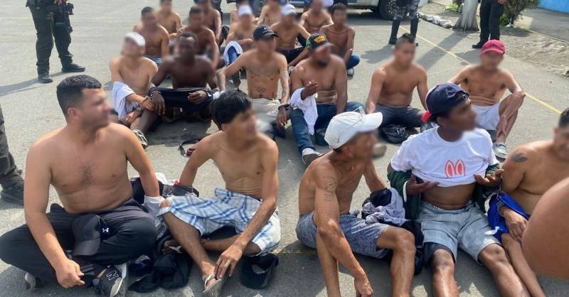 Además de las detenciones, se reportó la incautación de 29 motocicletas / Foto: cortesía Policía Nacional