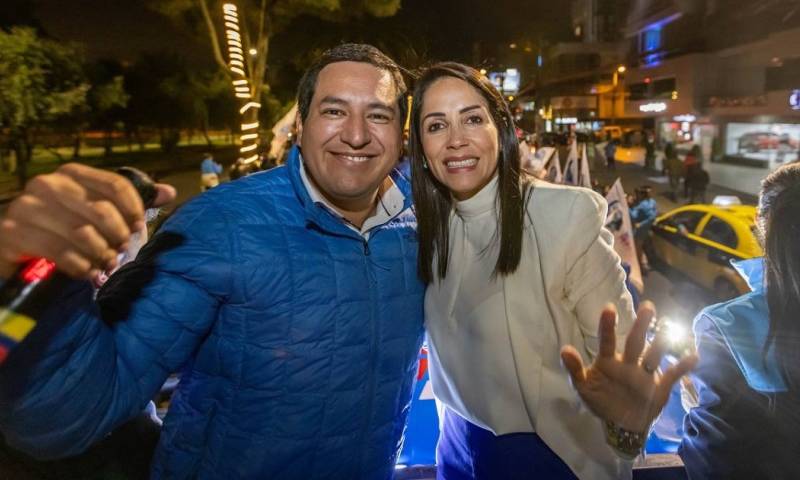 En las elecciones del 2021 cayó en segunda vuelta frente a Guillermo Lasso/ Foto: cortesía Andrés Arauz