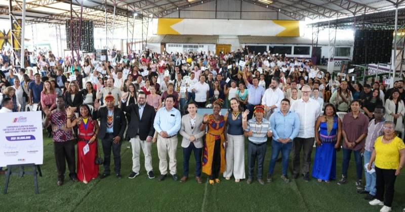 La firma del acuerdo tuvo lugar el 29 de enero en Pastaza / Foto: cortesía MAATE