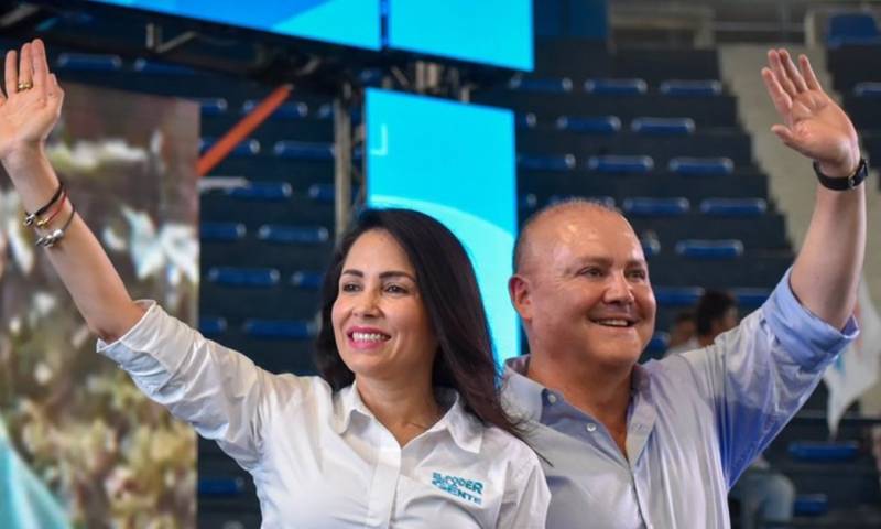 La candidatura de Luisa González y Diego Borja fue anunciada el 10 de agosto / Foto: cortesía Tere Menéndez