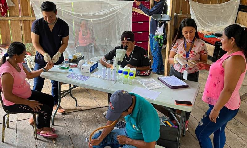 Pastaza y Esmeraldas son las provincias más afectadas por la malaria / Foto: cortesía Ministerio de Salud