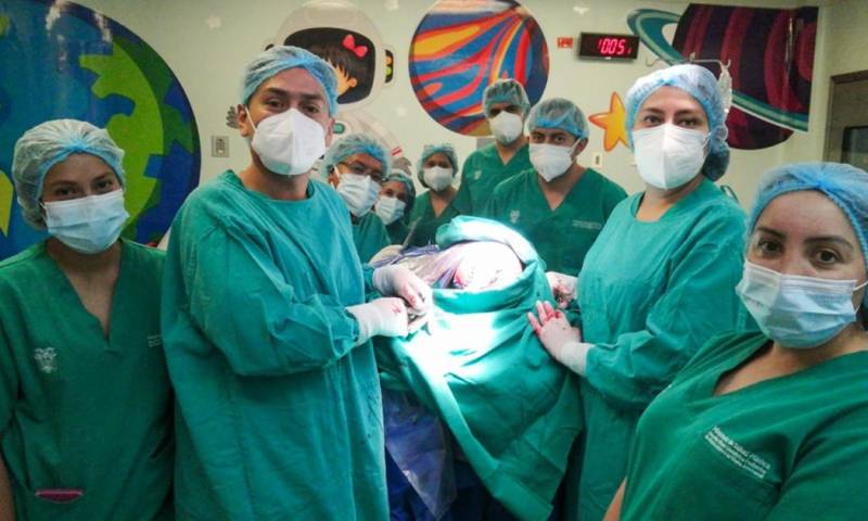 La craneoplastia corresponde a un procedimiento quirúrgico que corrige defectos craneales / Foto: cortesía Ministerio de Salud