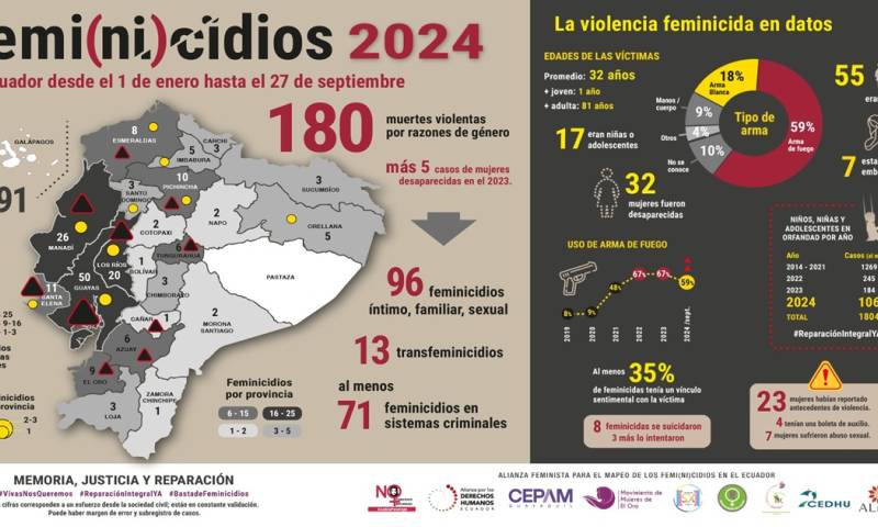 El país cerró con una de las cifras más elevadas de muertes violentas de mujeres / Foto: cortesía Aldea