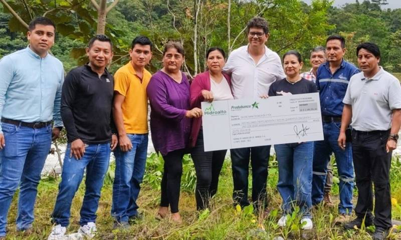 Hidrosanbartolo e Hidroalto entregaron $ 4 millones para el Fondo Común / Foto: cortesía Secretaría Técnica de la Amazonía
