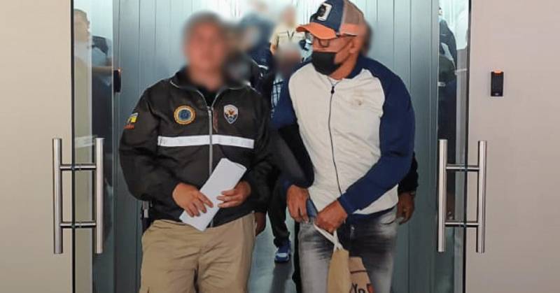 Fue detenido por las autoridades colombianas en el aeropuerto de Bogotá./ Foto: cortesía Ministerio del Interior