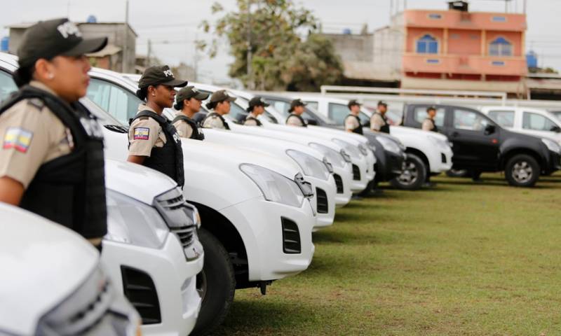 Estas camionetas forman parte de las 339 que el Gobierno ha entregado / Foto: cortesía Presidencia