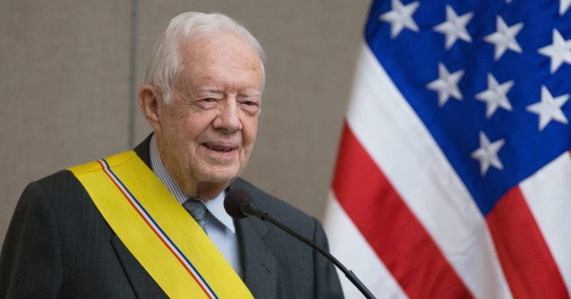 Jimmy Carter recibió el premio Nobel de la paz en 2002 / Foto: EFE