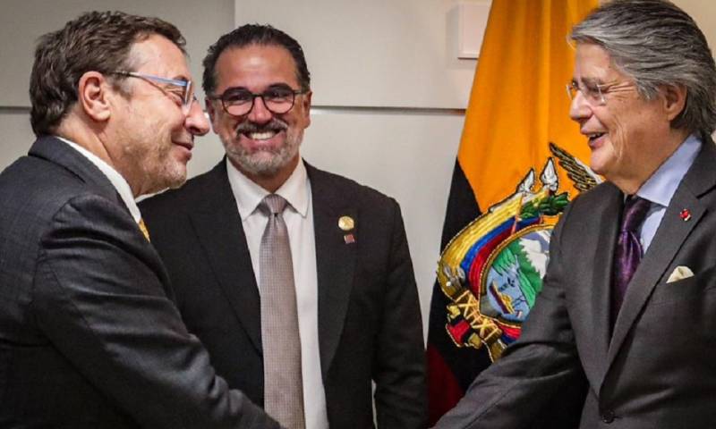 Steiner expresó la disposición del organismo internacional a "ayudar a Ecuador a convertirse en una economía resistente para enfrentar diversos cambios climáticos" / Foto: cortesía Presidencia