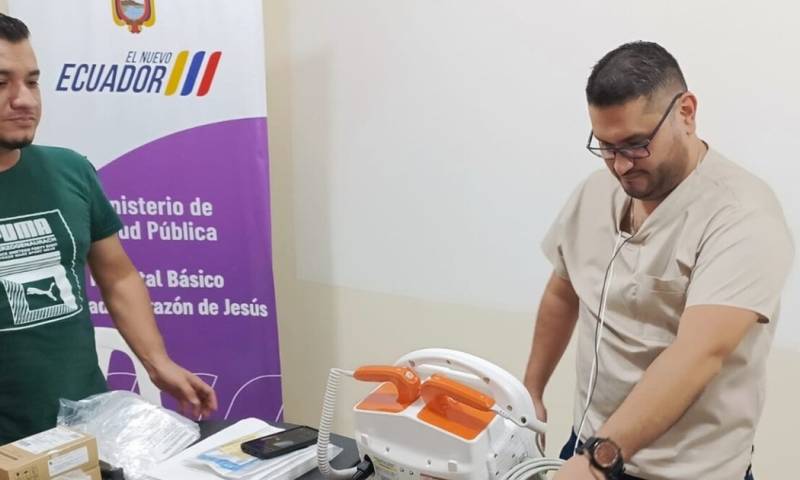  Los equipos son para atender a pacientes con paro cardíaco / Foto:  cortesía Ministerio de Salud