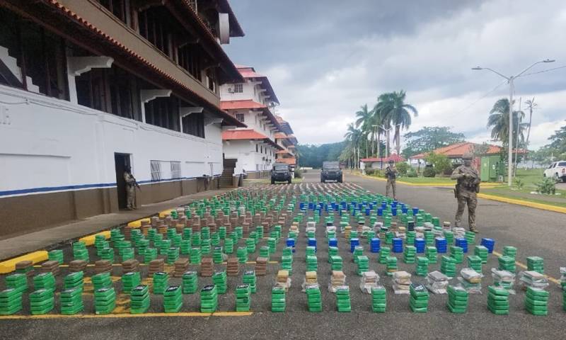 Panamá es utilizado como puente de la droga que se produce en Sudamérica / Foto: cortesía SENAN