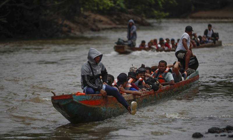 Los migrantes irregulares deportados o expulsados fueron procesados según la ley migratoria de Panamá / Foto: EFE