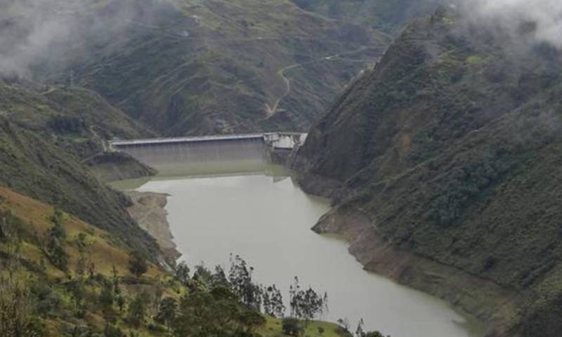 Mazar continúa apagada con el objetivo de aumentar el nivel del embalse y garantizar su operatividad a largo plazo / Foto: cortesía