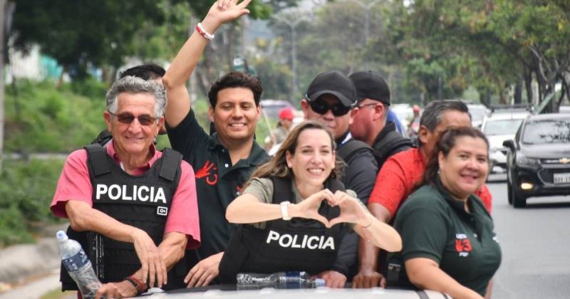 Andrea González, candidata del Partido Sociedad Patriótica, ha recorrido el país en los últimos meses / Foto: cortesía Andrea González