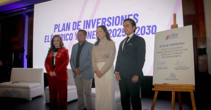 El Ministerio de Energía y Minas dio a conocer el Plan de Inversiones 2025-2030 / Foto: cortesía MEM