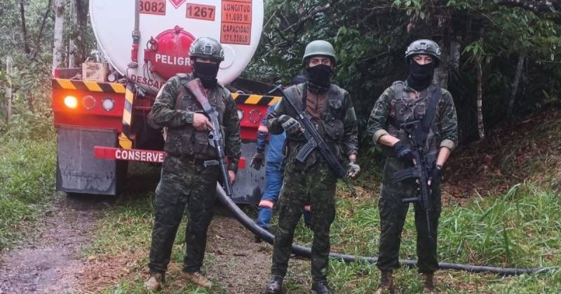 La operación militar se realizó en la parroquia Dureno / Foto: cortesía Ejército