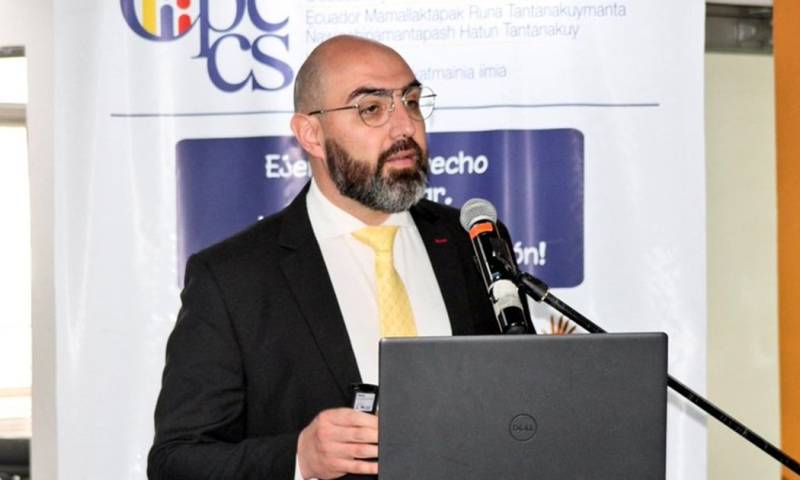 Mario Godoy era el último nombre de la terna enviado por la Corte Nacional de Justicia / Foto: cortesía CPCCS