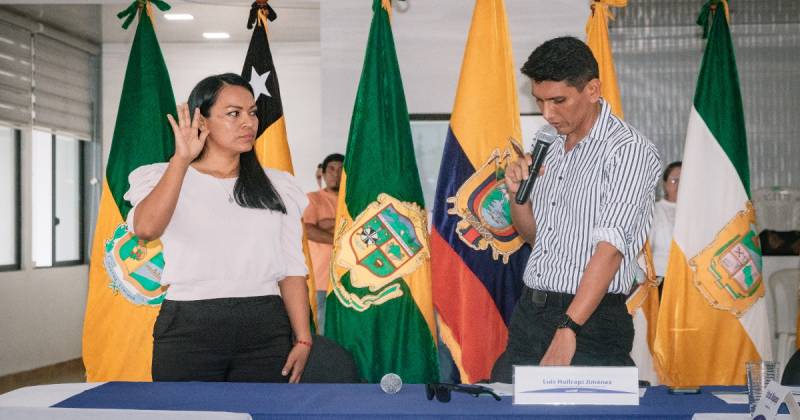 Maritza Licuy representa a la nacionalidad kichwa y es residente de Napo / Foto: cortesía Secretaría de la Amazonía