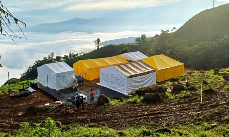 El proyecto minero Cangrejos, situado en Machala, abarca un terreno de 6.374 hectárea / Foto: cortesía Lumina Gold