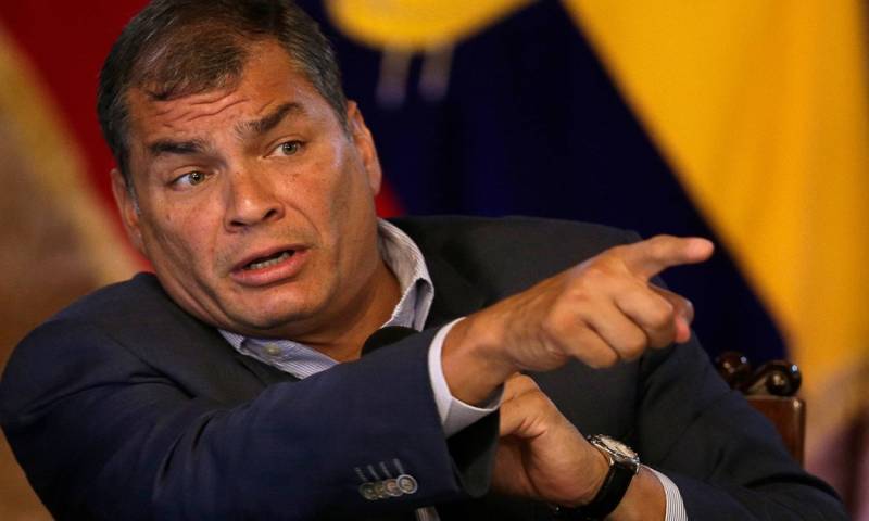 Rafael Correa reiteró que no se juntarán con cualquier izquierda / Foto: cortesía 