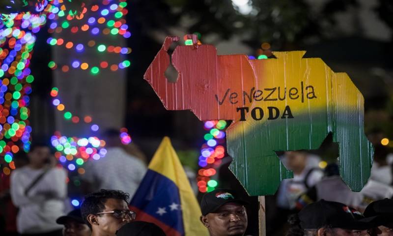 En la consulta unilateral que promovió el chavismo,  casi la totalidad de participantes aprobaron la anexión / Foto: EFE