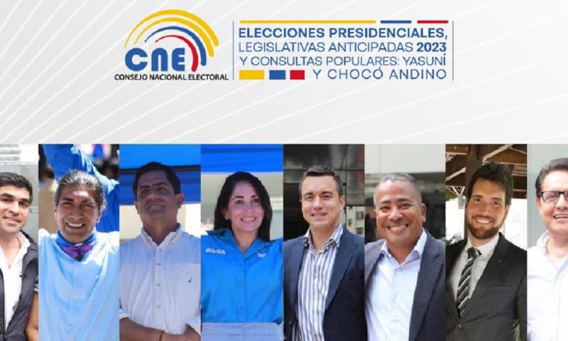 Un último informe del CNE precisó que los binomios presidenciales, habían ya retirado las solicitudes de inscripción / Foto: cortesía CNE