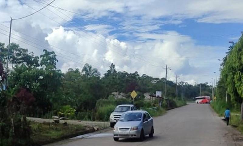  Las obras en Napo se ejecutarán en un plazo de 90 días / Foto: cortesía MTOP