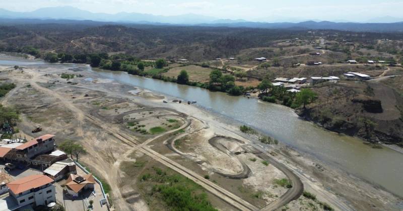 El proyecto fotovoltaico La Ceiba está previsto que se emplace en el cantón de Zapotillo / Foto: cortesía Ministerio de Energía