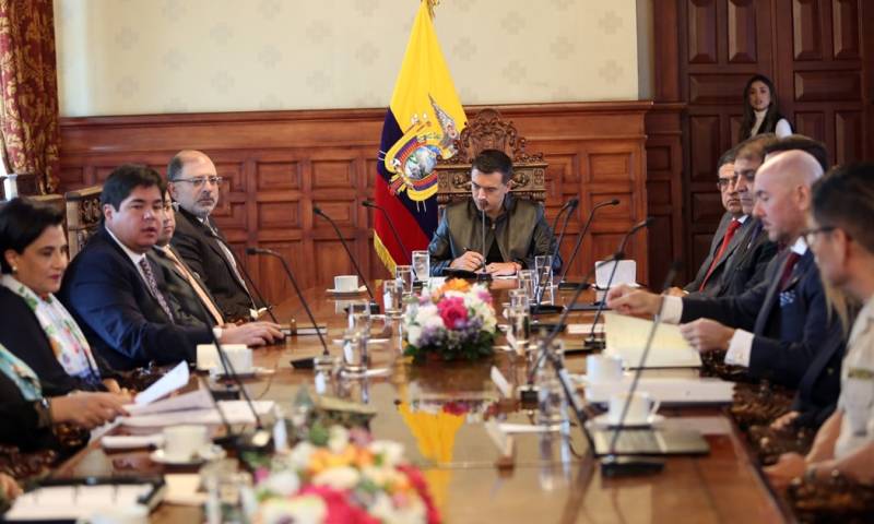 Este fue el principal acuerdo tomado por el Consejo de Seguridad Pública y del Estado (Cosepe) / Foto: cortesía Presidencia 