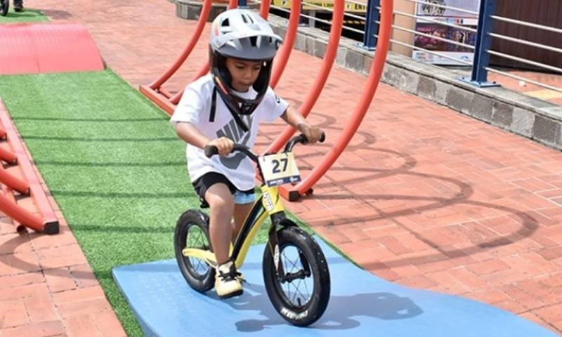 El 'Safari Bike' está abierto para niños de 3 a 12 años/ Foto: Municipio de Guayaquil
