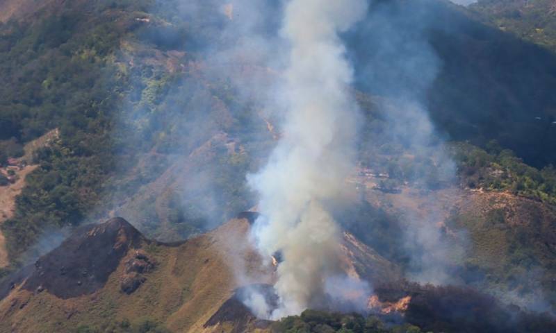 La Ungrd aseguró que ya controló tres incendios Huila, en Cauca, en Boyacá y en Norte de Santander / Foto: EFE