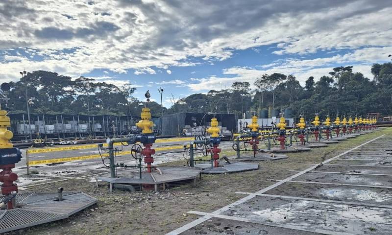 Actualmente, se han perforado 230 pozos; 12 plataformas están en operación/ Foto: cortesía Petroecuador