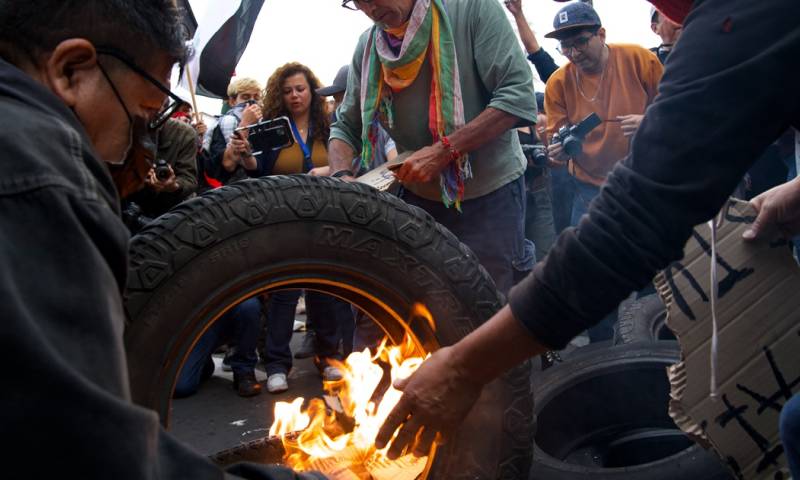 Se preparan nuevas acciones de protesta para el próximo 21 de noviembre / Foto: EFE