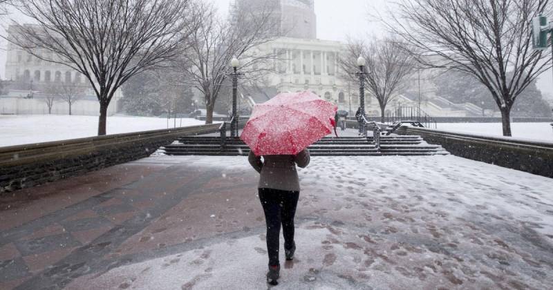 El lunes se espera en Washington una temperatura máxima de -5 grados / Foto: EFE