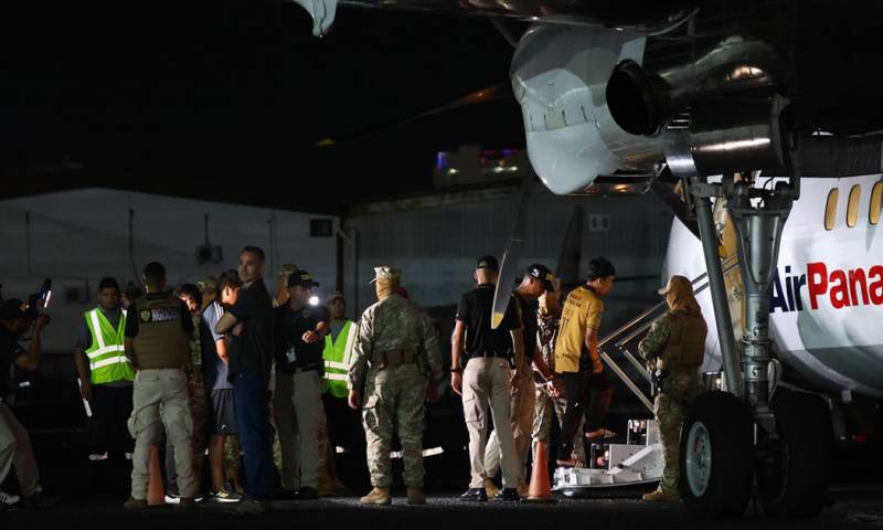 El vuelo partió desde el Aeropuerto Marcos A. Gelabert, en el lado Pacífico del canal de Panamá / Foto: EFE