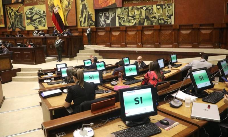 Con 9 votos afirmativos, por unanimidad la Comisión de Fiscalización aprobó la moción / Foto: cortesía Asamblea 