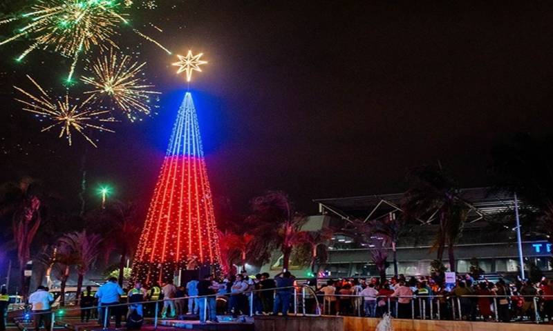 El programa contó con la presentación de coros de niños/ Foto: cortesía Municipio de Guayaquil