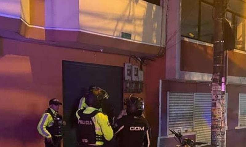 Según la Policía Nacional, el hecho ocurrió la noche del martes en la zona de Guamaní, en el sur de Quito / Foto: cortesía Policía Nacional