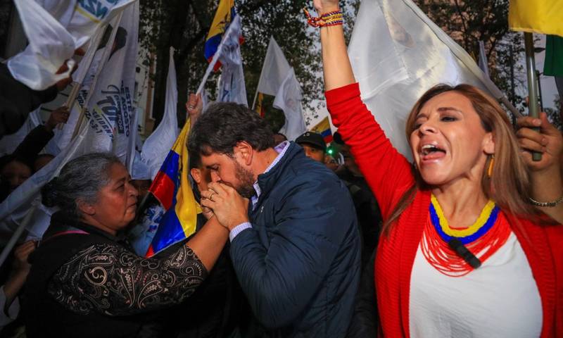 Topic había inscrito su candidatura con Michelle Calvache como aspirante a vicepresidenta / Foto: EFE