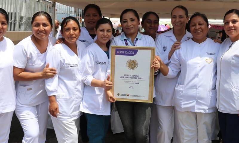 El Hospital General José María Velasco Ibarra está ubicado en Tena / Foto: cortesía Ministerio de Salud