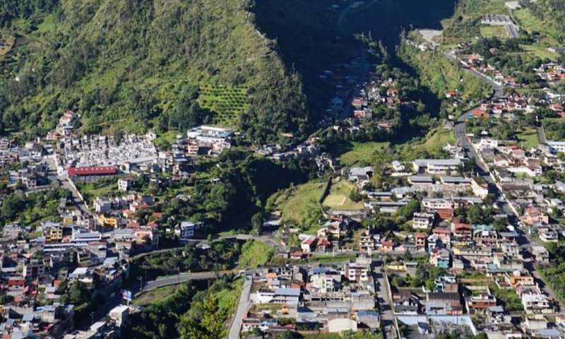 Baños de Agua Santa promueve su potencial geoturístico a través del proyecto Geoparque Volcán Tungurahua / Foto: IIGE