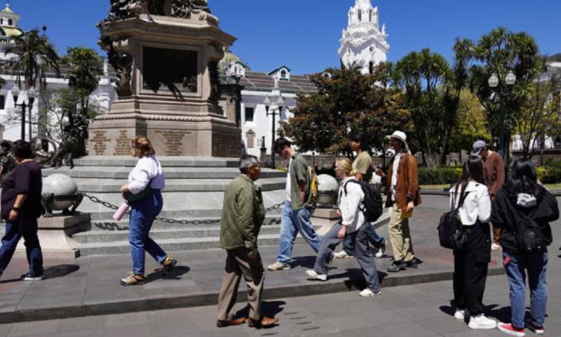 Los visitantes que más llegan a la capital son de EE.UU. con un 28 %./ Foto: cortesía Municipio de Quito