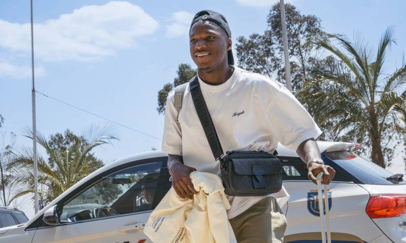 Moisés Caicedo se incorporó ayer a la Selección / Foto: cortesía La Tri